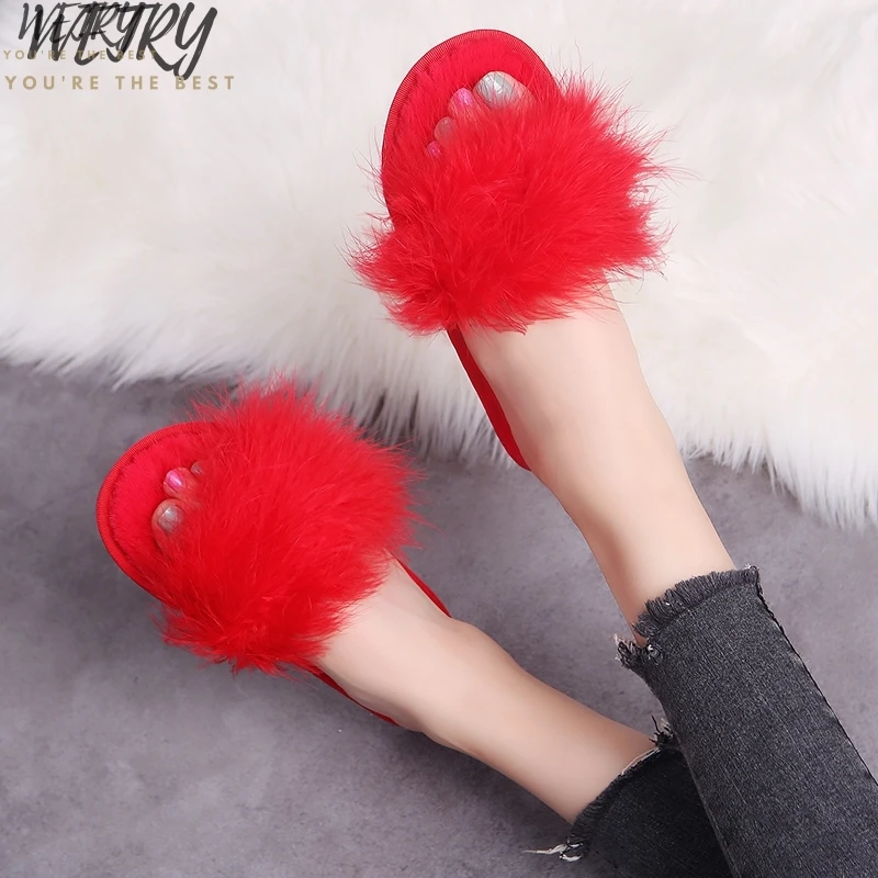 Новинка 2020 года сезон весна-лето-осень-зима Домашние хлопковые плюшевые тапочки