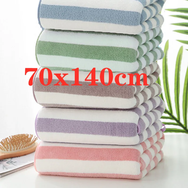 

Microfiber bath towel 70x140 CM thickened, super soft, absorbent and quick-drying bath towel, suitable for bathrooms, swimming