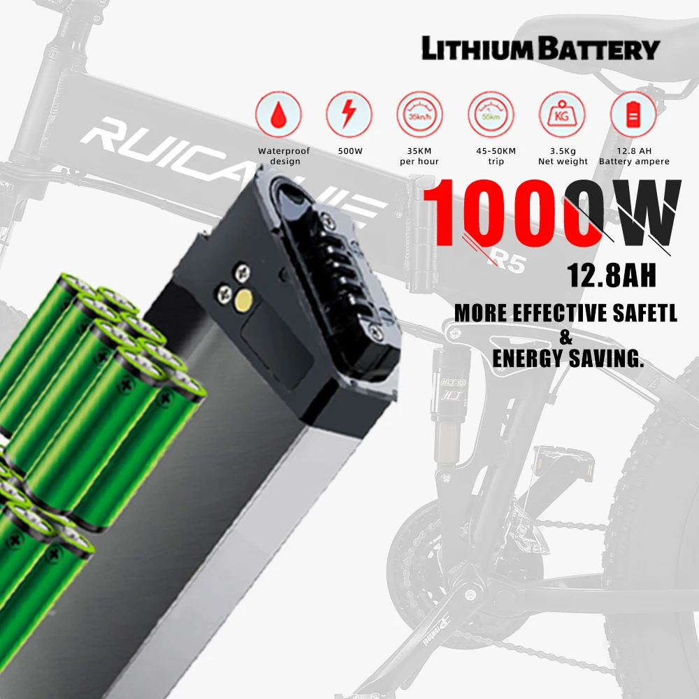 Billig Elektrische Bike 1000W 48V 12,8 Ah Elektrische Fahrrad Klapp Ebike Elektrische Fahrrad 4,0 Fett Reifen E Bike