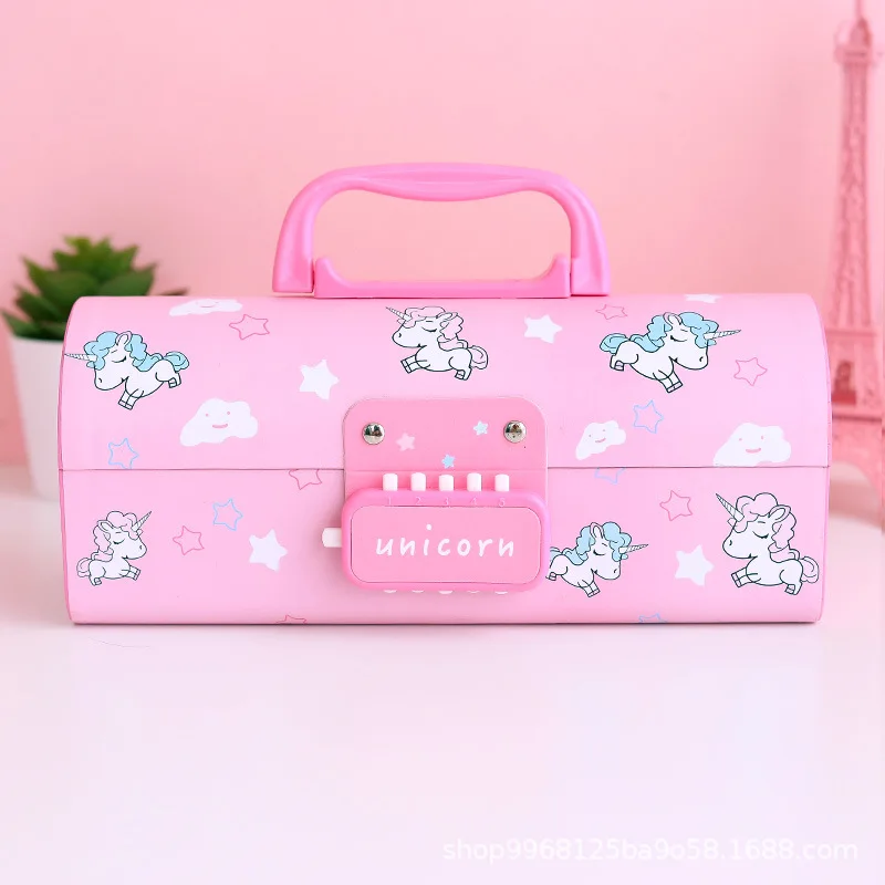 единорог пенал Многофункциональные многофункциональный Kawaii школьный пеналы