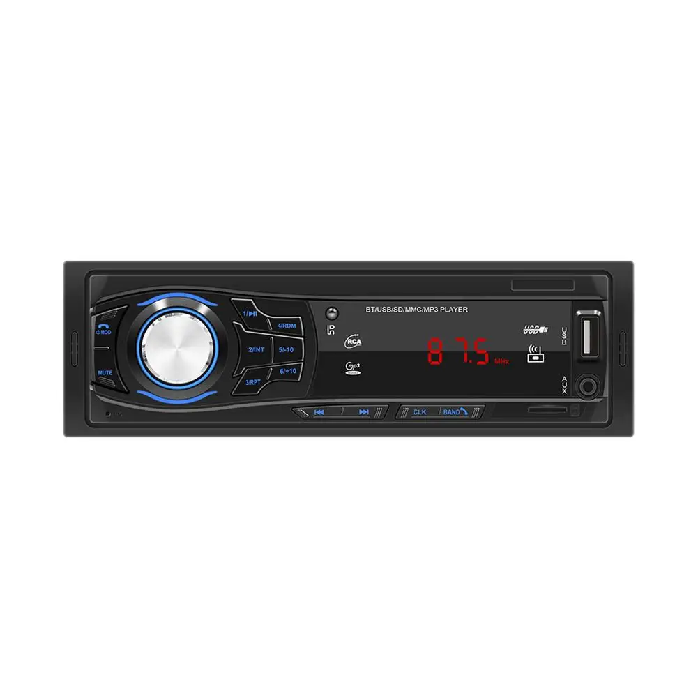 

1 DIN 12V Car Radio Audio FM Bluetooth MP3 Audio Player Bluetooth Cellphone Handfree USB/SD Car Stereo Radio Wireless Car Radio