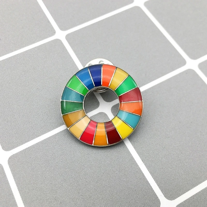 Брошь Sdg в европейском стиле для мужчин и женщин Прямая поставка | Украшения