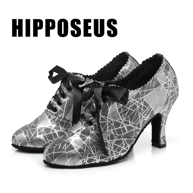 

Туфли женские для бальных танцев, бальные туфли, мягкая подошва, высокий каблук, латинское танго, сальса, летние туфли для вечерние