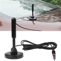portable car fm radio antenna dab magnetic suction cup digital aerial universal antenna for car magnetic base ceiling mount
