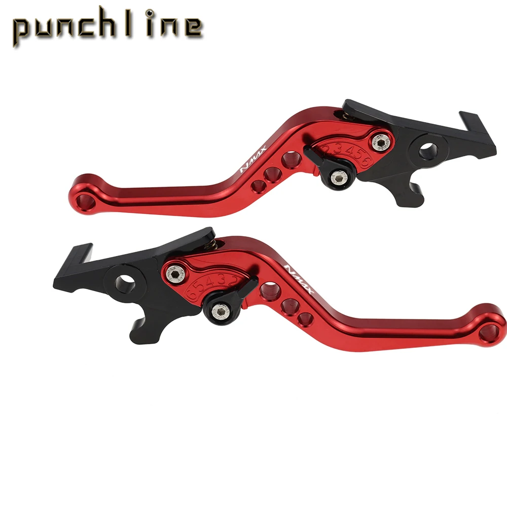 

Fit For NMAX 125 NMAX 150 N-MAX 155 2015-2022 Motorcycle CNC Accessories Short Brake Clutch Levers Adjustable Handle Set