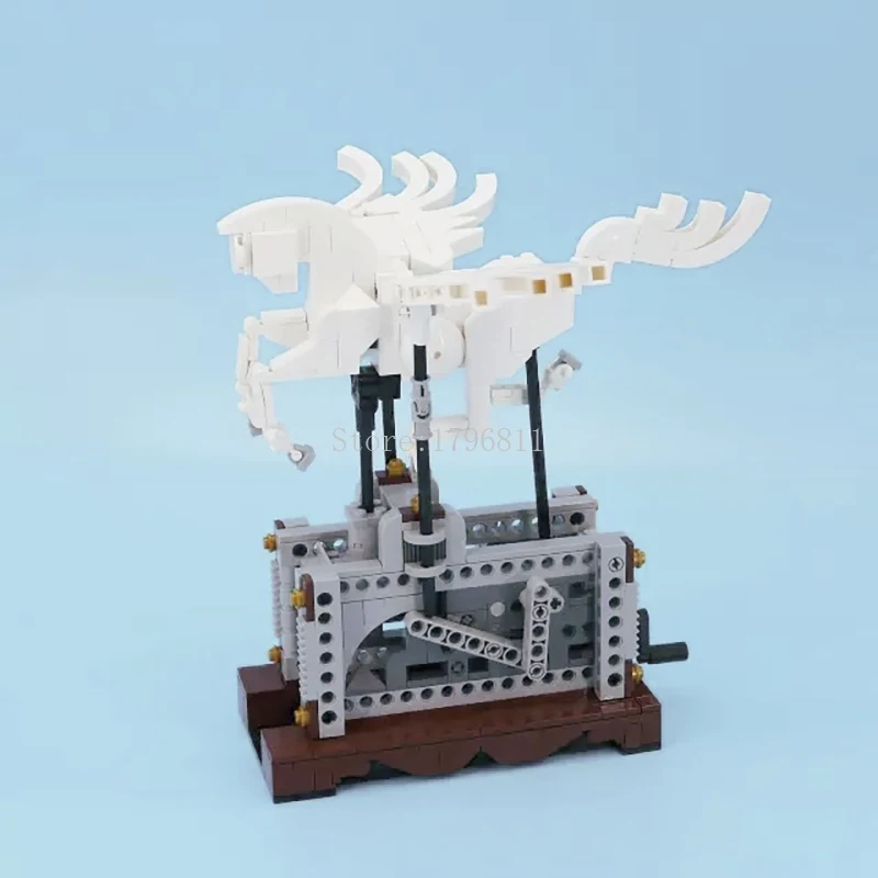 23015 485 шт Оригинальные серии Technic Electric Pegasus Automaton строительные блоки детские
