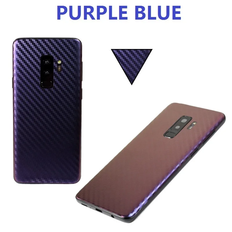Градиентные цветные наклейки для samsung S10 Plus S10E S9 S8 S7 Edge защитная пленка из углеродного волокна аксессуары для мобильных телефонов EEMIA