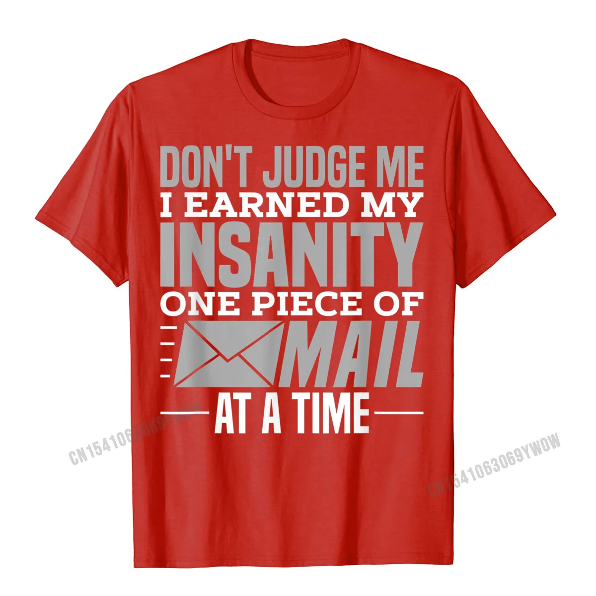 Funny Postal Worker Outfit For A Mailman T-Shirt Harajuku Cotton T Shirts Men Group Tees New Arrival Casual | Мужская одежда