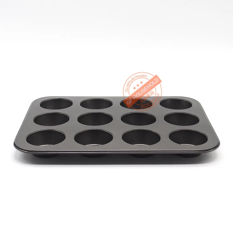 Форма для выпечки кексов с антипригарным покрытием 12 соединений|Формы тортов| |