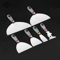stainless steel drywall plastering scraper tool putty knife trowel wall cleaning shovel construction tools fo4040 fo4045