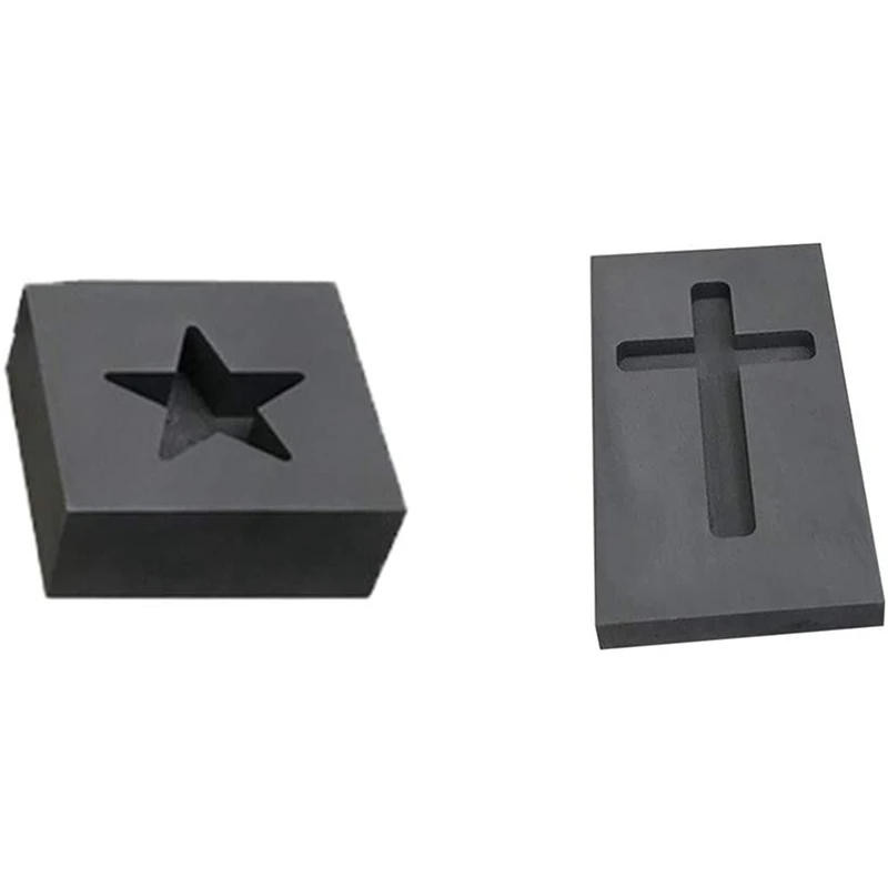 Форма для слиток форма тигеля из графита плавления золота серебра цветного