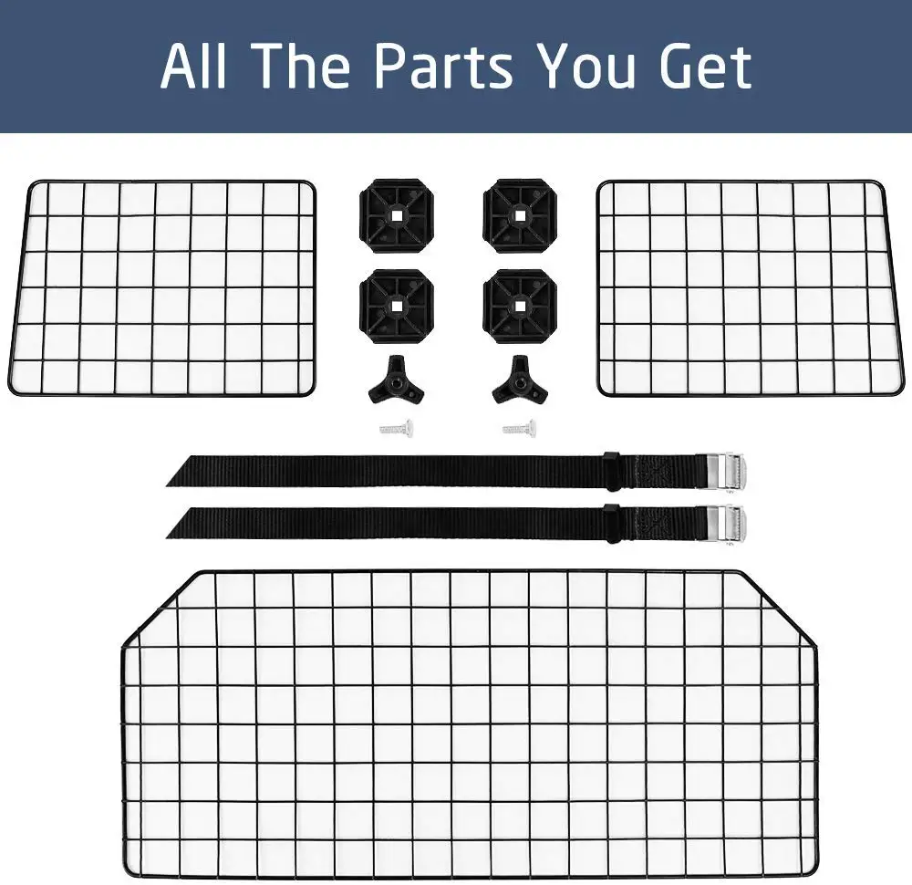 Автомобильный барьер для собак большие регулируемые барьеры внедорожников