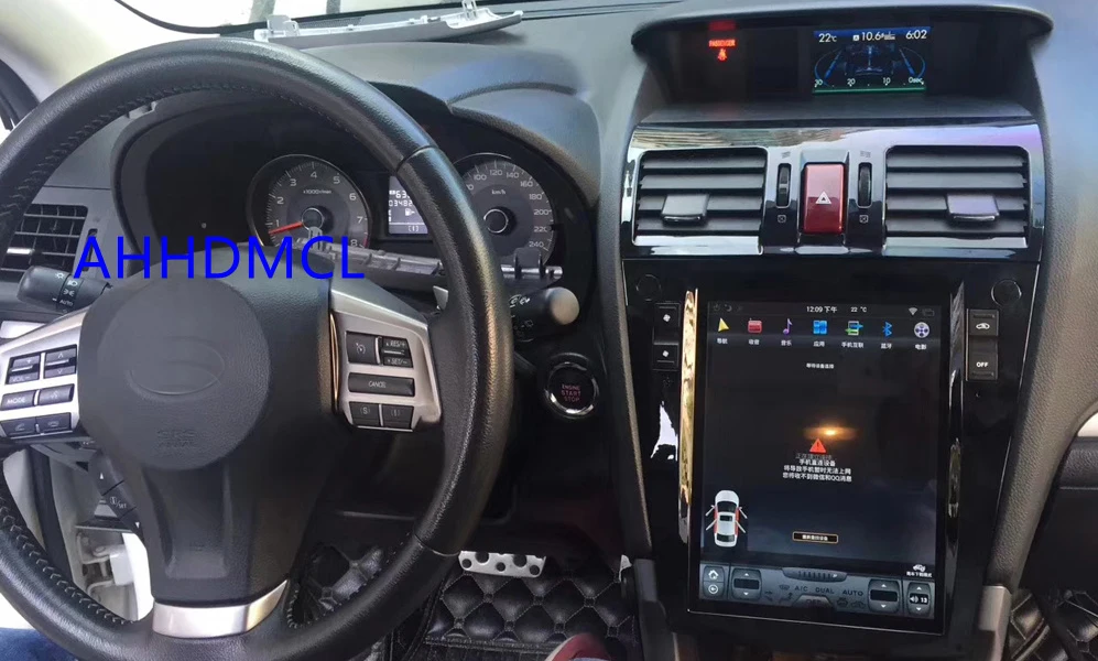 Мультимедийный плеер в стиле Тесла автомобильный стерео проигрыватель на Android с
