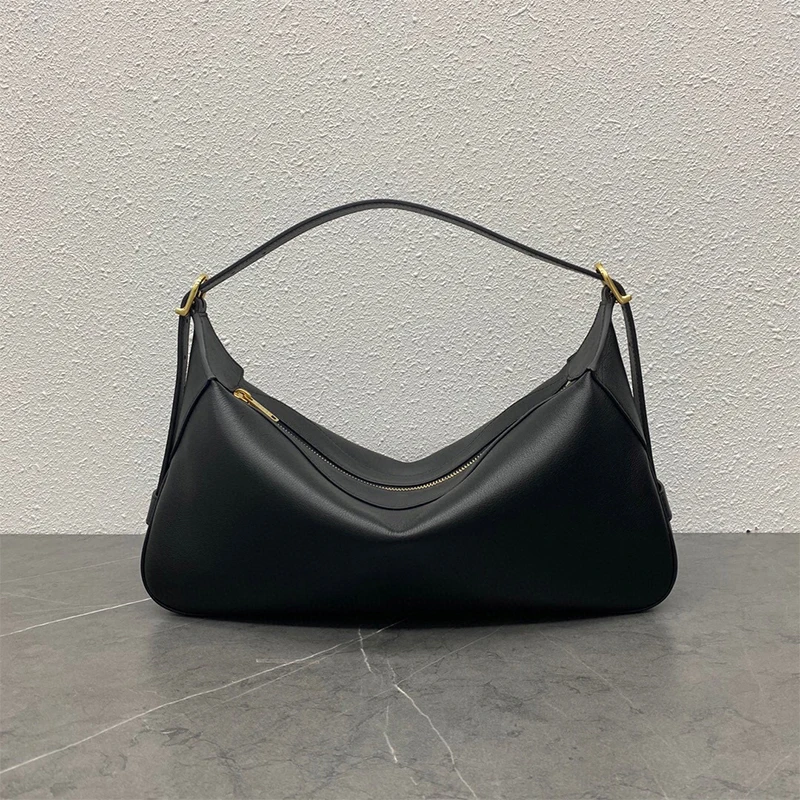 

New underarm soft cowhide handbag fashion ladies shoulder bag handbag