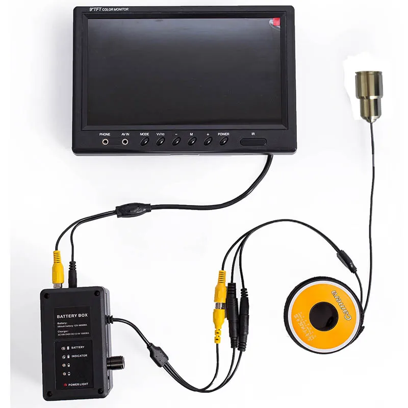 Дешево Бесплатная DHL WF39 визуальный высокой четкости видеорегистратор искатель рыб подводный эхолот камера профессиональный инструмент для любит...