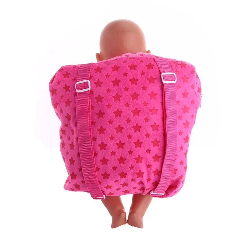 Кукольный рюкзак дорожная сумка подходит для 18 дюймовых американских кукол и 43