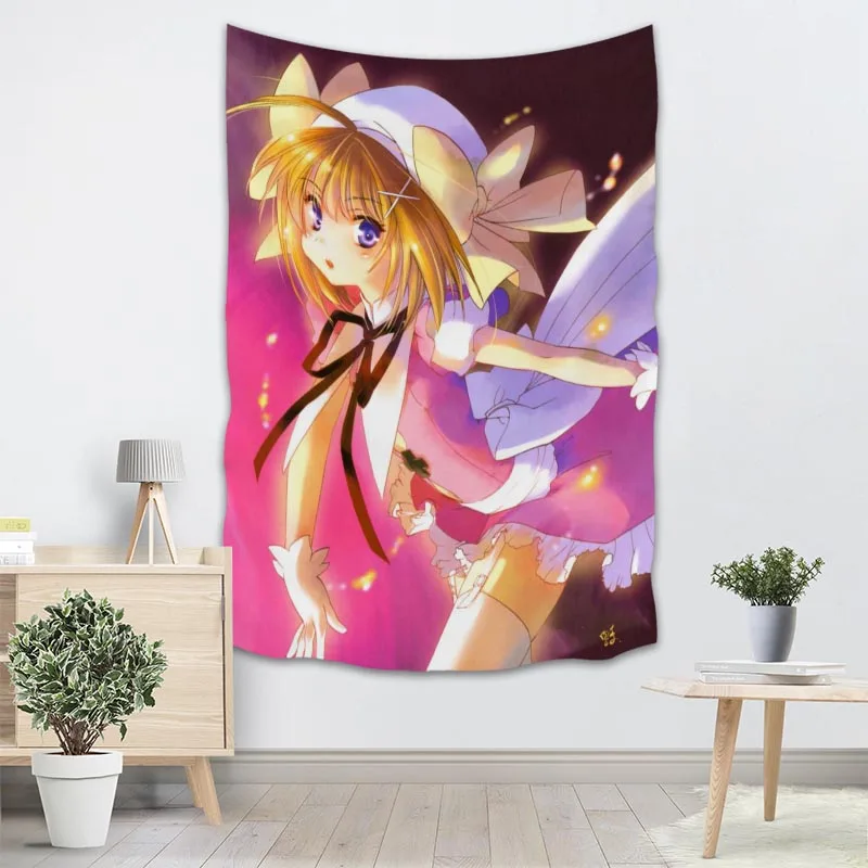 

Настенный Гобелен Kore Wa зомби Desuka, настенный подвесной Таро, обычный гобелен, мандала, домашний декор, большой размер 0918