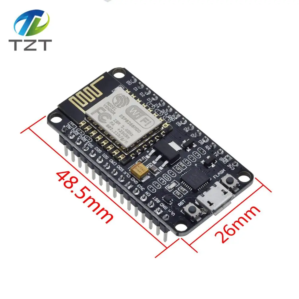 V3 беспроводной модуль NodeMcu 4 м байт Lua WIFI Интернет вещей макетная плата ESP8266 ESP 12E