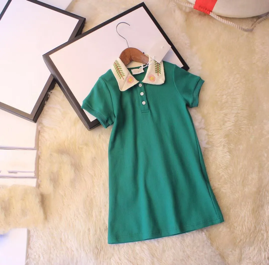 

2021 New Hot Green Brand Girls Dress Clothing Boutique Pretticoat 2 3 4 5 7 8 9 12Years