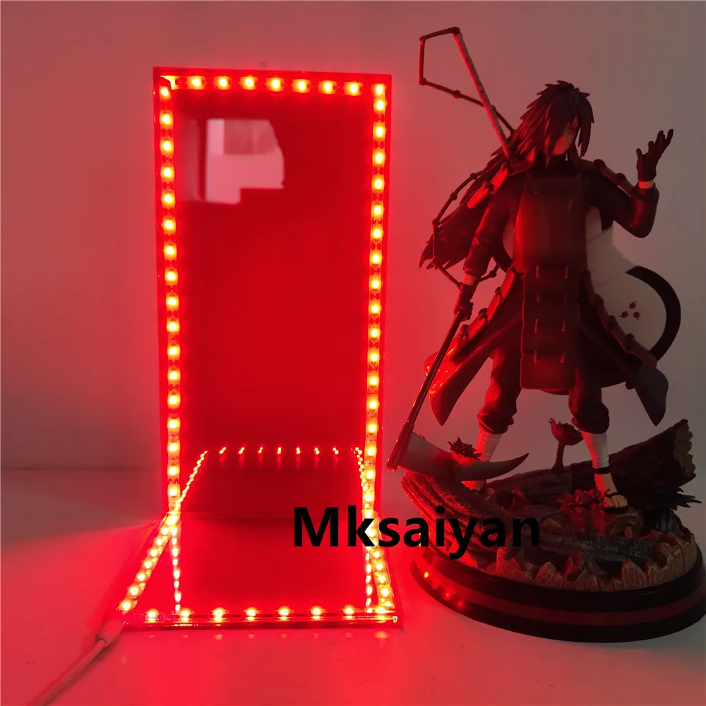 

Naruto Uchiha Madara Anime Figures PVC Toys DIY Set Shippuden Model Action Figma Lighting Itachi Sasuke Izuna Brinquedos Doll