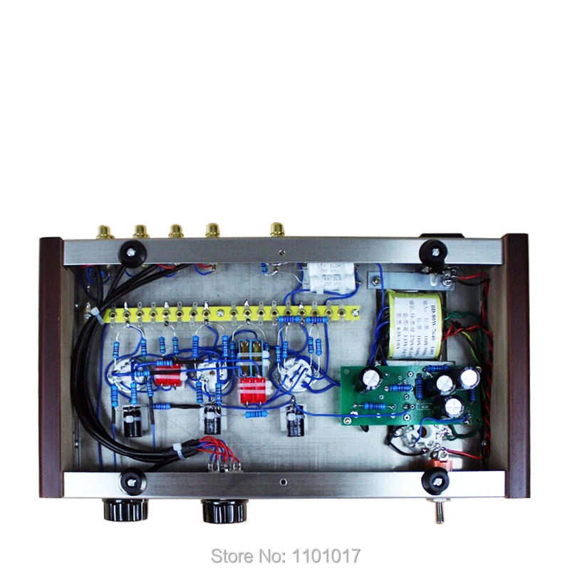 JBH имитировать M7 12AX7 ламповый предусилитель HIFI EXQUIS DIY набор или законченный ECC83 Ламповый предусилитель JBH12AXM7Pre