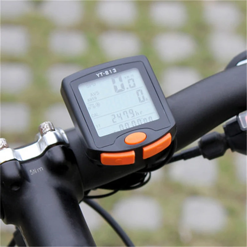 Waterproof Bicycle Computer Wireless And Wired MTB Road Bike Cycling Odometer Stopwatch Speedometer Watch LED Digital Rate | Спорт и