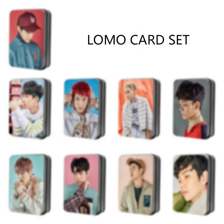 

[MYKPOP]KPOP LOMO Card Photo Card Paper Cards KPOP Fans Collection E9 SA18040411