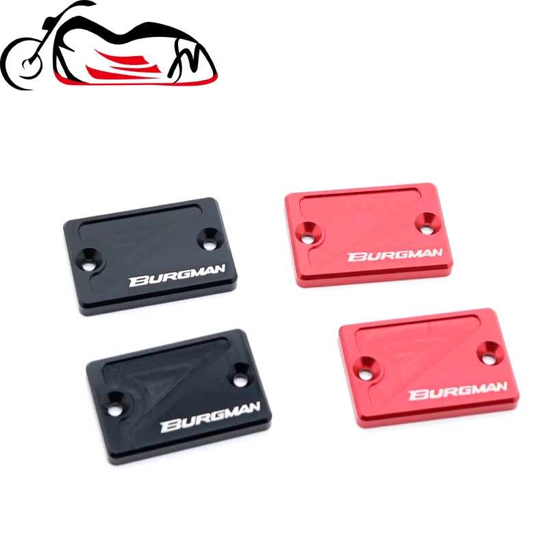 

For SUZUKI Burgman AN-250 AN-400 UH-200 UH125 AN250/400 CNC Front Brake Master Cylinder Fluid Fuel Reservoir Tank Oil Cover