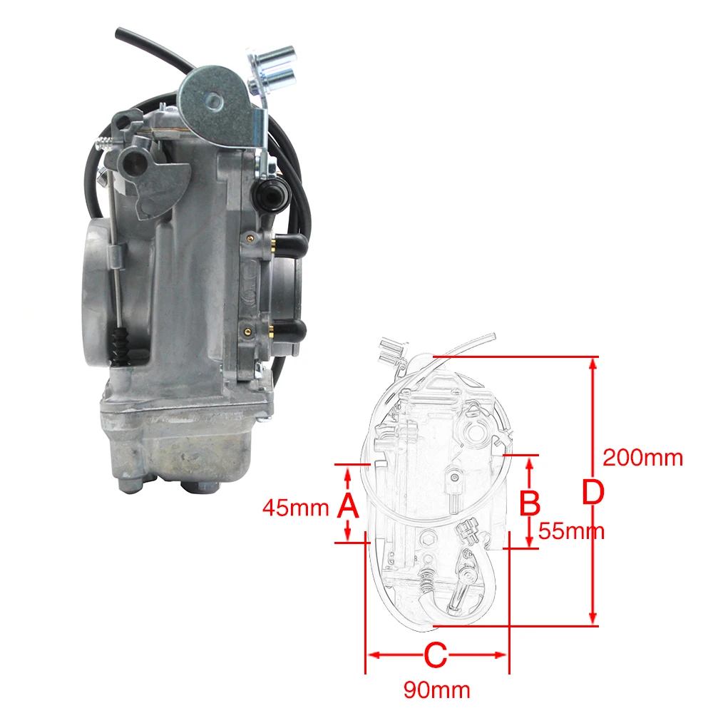 Карбюратор мотоциклетный Alconstar Carb замена для Mikuni HSR TM45 45 мм HARLEY FL FLH FLHR