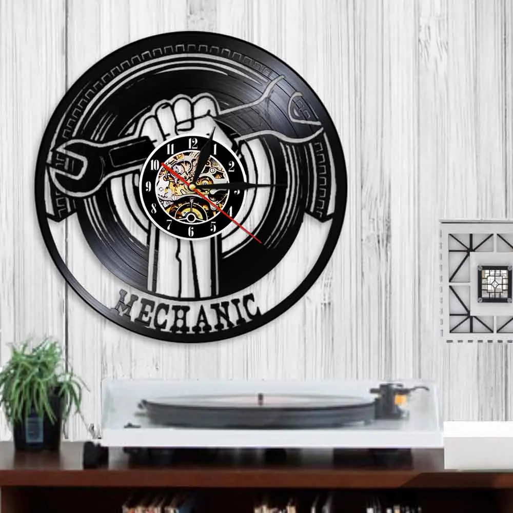 Механический креативный виниловый пластырь античный светодиодный Декор для