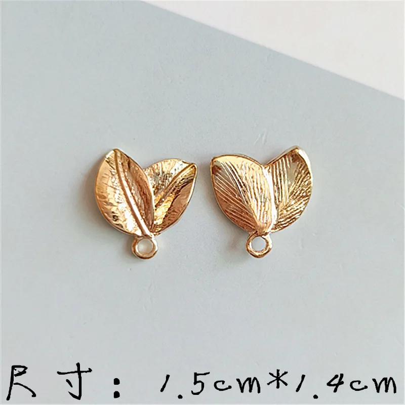 10 шт. подвеска в виде листьев 14 х15 мм|Шармы| |