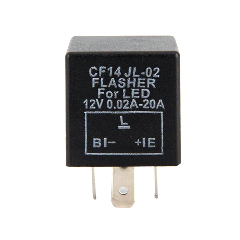 3-контактный CF14 JL-02 EP35 Автомобильный светодиодный мигающий реле фиксированный