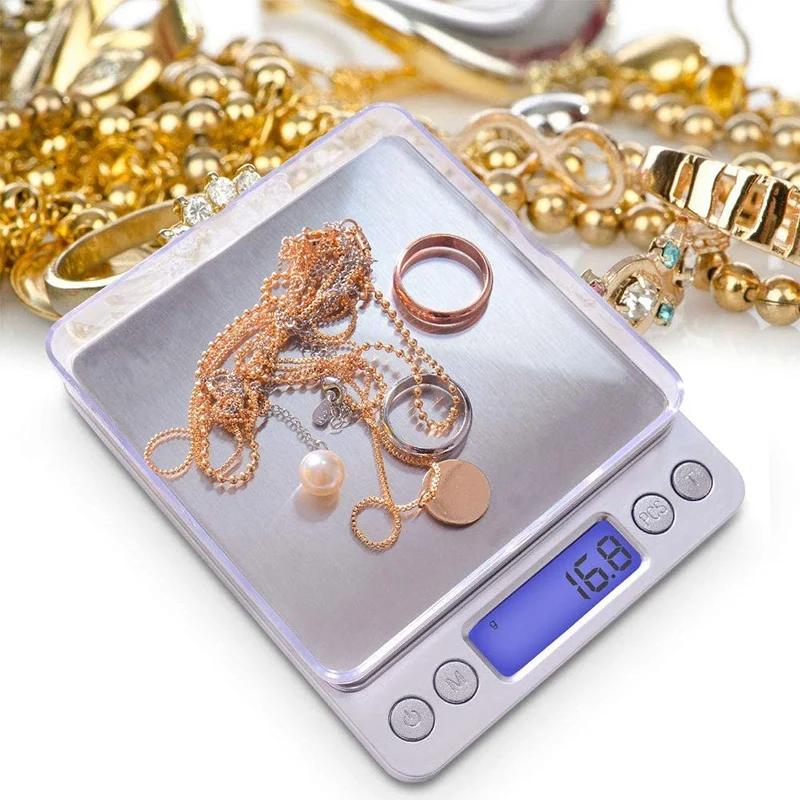 

Digital Kitchen Scale 3000G/0.01G Small Jewelry Scale Food Scale Digital Gram Weight and Ounces, Digital Gram Scale