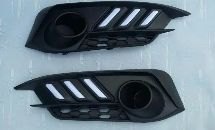 12V авто светодиодный DRL Габаритные огни Задний бампер стоп светильник хвост светильник противотуманная фара для Honda Civic 10th