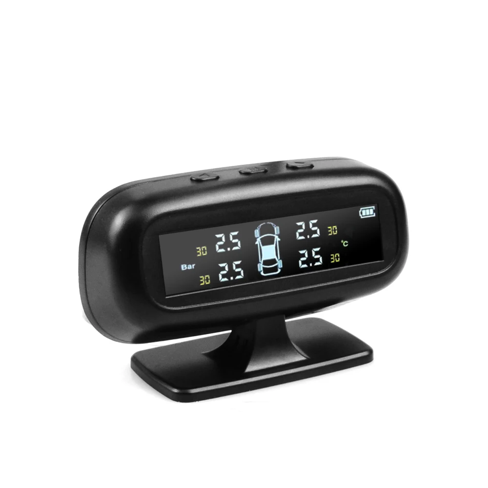 Система контроля давления в шинах автомобиля TPMS прикуриватель цифровой ЖК