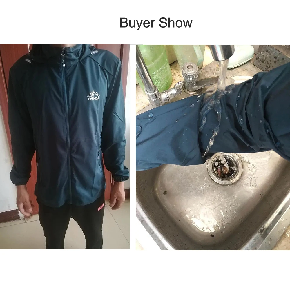 Водонепроницаемая куртка с защитой от УФ лучей для мужчин и женщин