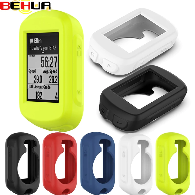 Силиконовый чехол для Edge 130 Plus противоударный Garmin Edge130 мягкий велосипедный экран