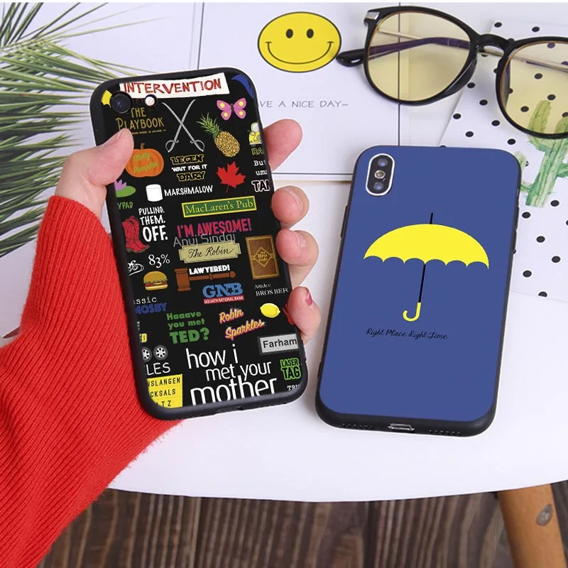 Как я встретил вашу маму для iPhone 7 11 pro max XR X 6S 8 XS MAX 6 plus SE 5S Мягкий силиконовый чехол