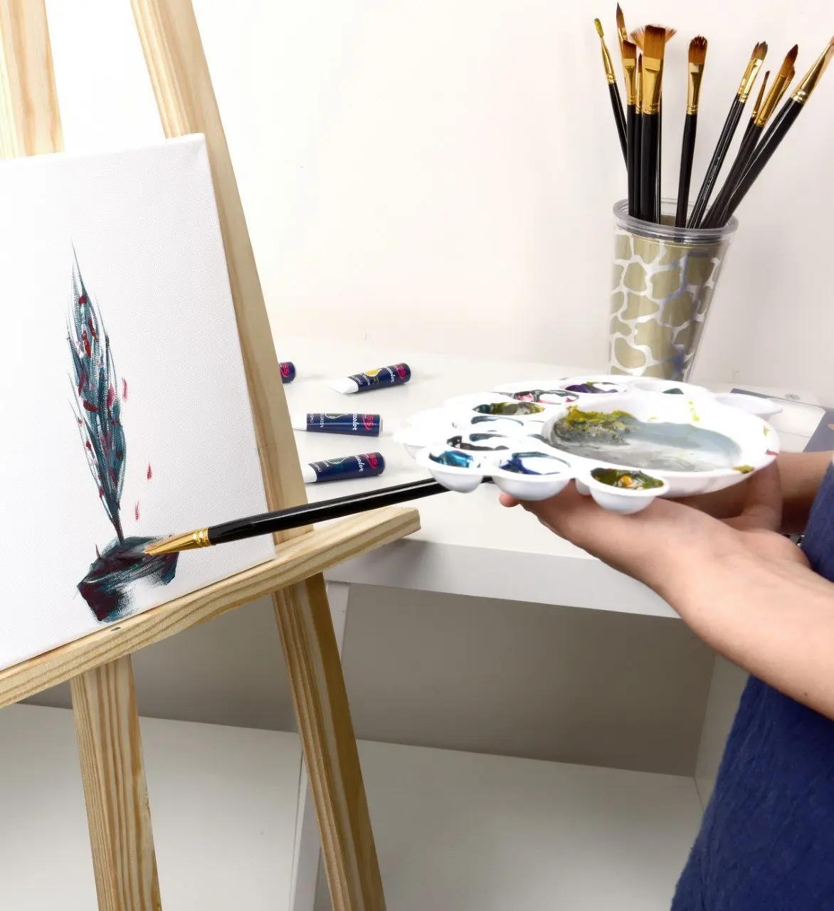 12 24 цвета мл тюбик акриловой краски набор цветов для ногтей стеклянная краска