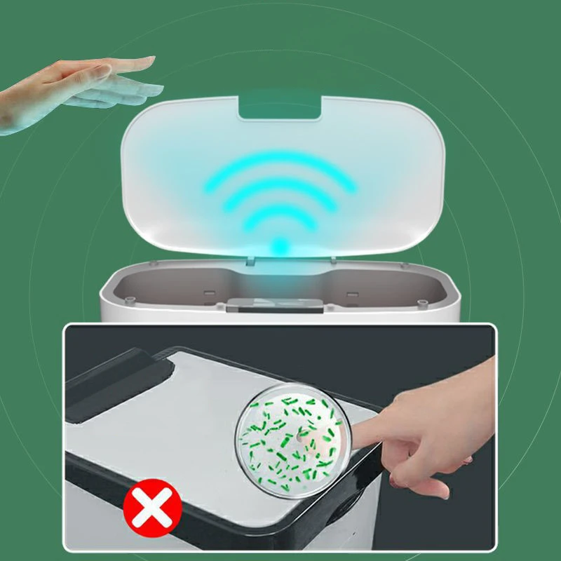 16l13l intelligent trash can smart sensor dustbin waterproof dustbin household induction garbage bin smart house garbage can free global shipping