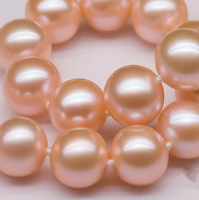 Ювелирные изделия Жемчужное ожерелье 10-11 мм большое легкое натуральное