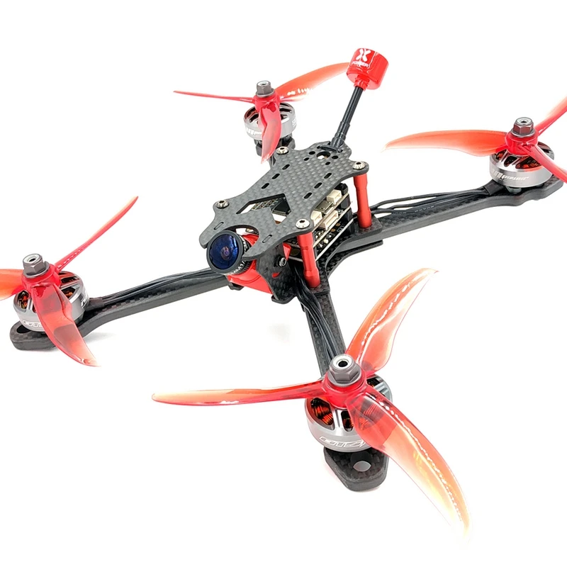 Для AlfaRC Raptor 218 мм 6 углеродное волокно 5 дюймов FPV Freestyle Stretch X Quadcopter Frame Kit RC Drone Support 5030