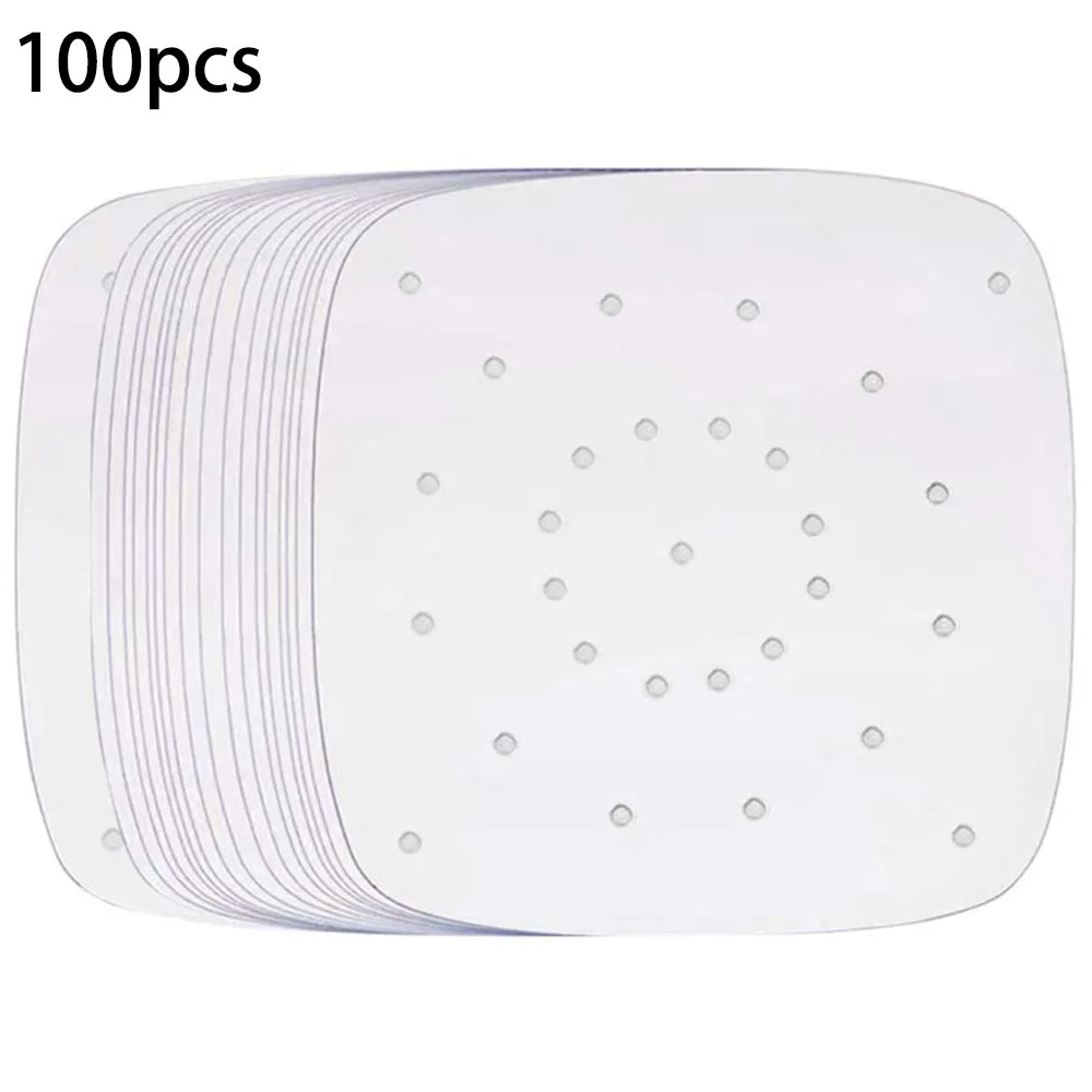 

100 Pcs Air Fryer Parchment Paper 8.5 Inch Square Air Fryer Parchment Liner Or 8.6 To 9.6inch Square Shape Air Fryer