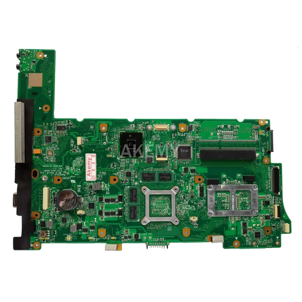 Для ASUS N73S N73SV N73SM материнская плата для ноутбука GT540M видеокарта Mianboard|pc motherboard|tablet pc