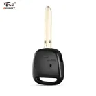 Чехол для ключа дистанционного управления Dandkey с лезвием TOY43, 1 Боковая кнопка для Toyota Carina Estima Harrier Previa Corolla Celica
