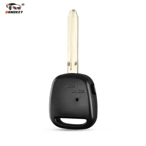 Чехол для ключа дистанционного управления Dandkey с лезвием TOY43, 1 Боковая кнопка для Toyota Carina Estima Harrier Previa Corolla Celica