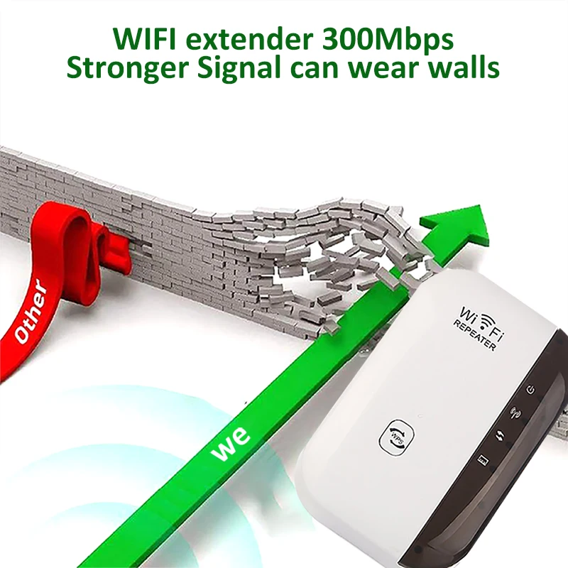 wireless wifi router repeater 10p 802.11n 300mbps 2.4g firewall  extender repetidor booster 4g for xiaomi wi fi wifi versterker