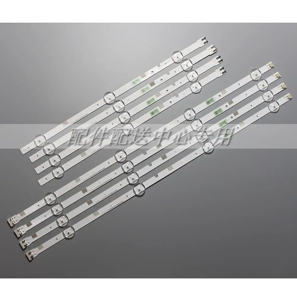 8 шт x светодиодная подсветка для Samsung 43 &quotTV V5DN 430SMA R1 2015 SVS43 FCOM FHD UA43J51SW UN43J5000 CY JJ043BGAV1H