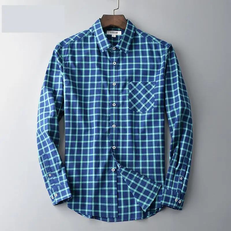 Новое поступление весна осень 100% чистый хлопок мужские свободные повседневные