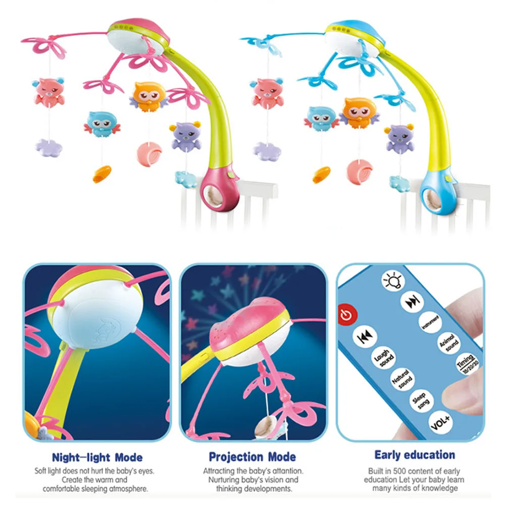 Детские игрушки музыкальный погремушка для кровати мобиль кроватки подвесные